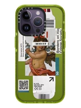 Casetify Custom Cherub Collage, I Phone 14 Case.